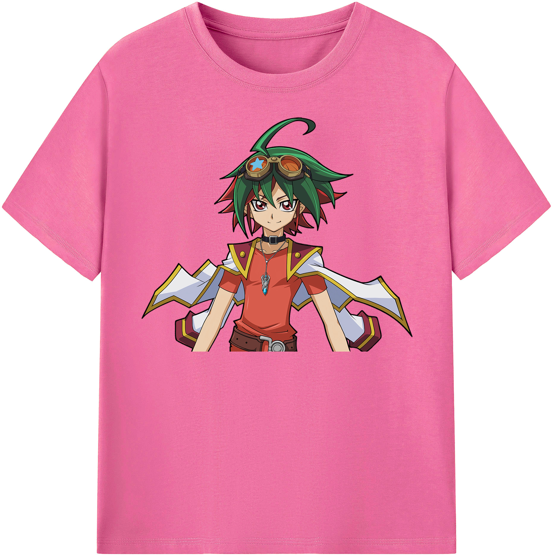 （画像用） 遊☆戯☆王 Yu-Gi-Oh! レディースカジュアルプリントTシャツ（綿100％）